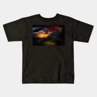 Abandoned Cottage Kids T-Shirt